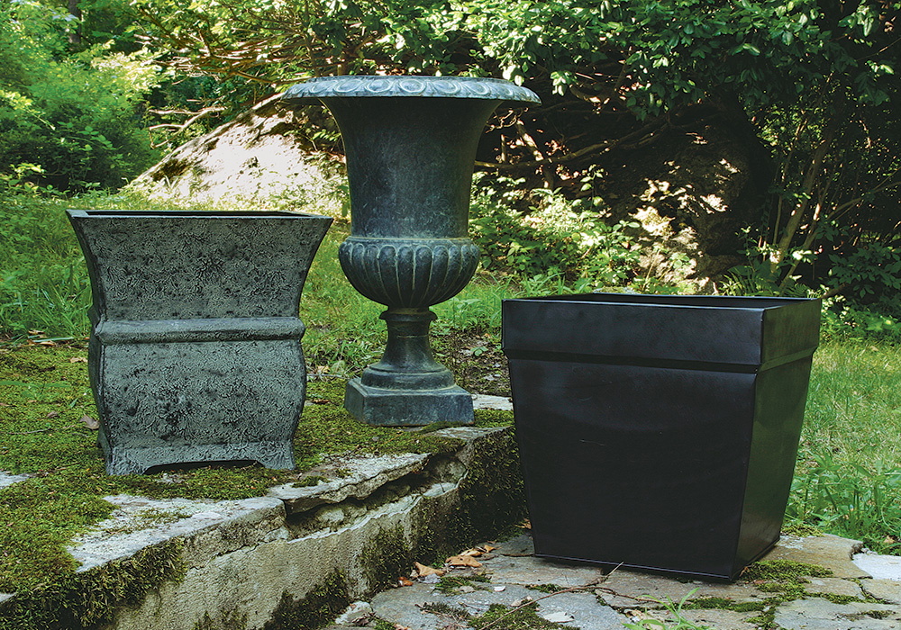 collection of metal pots